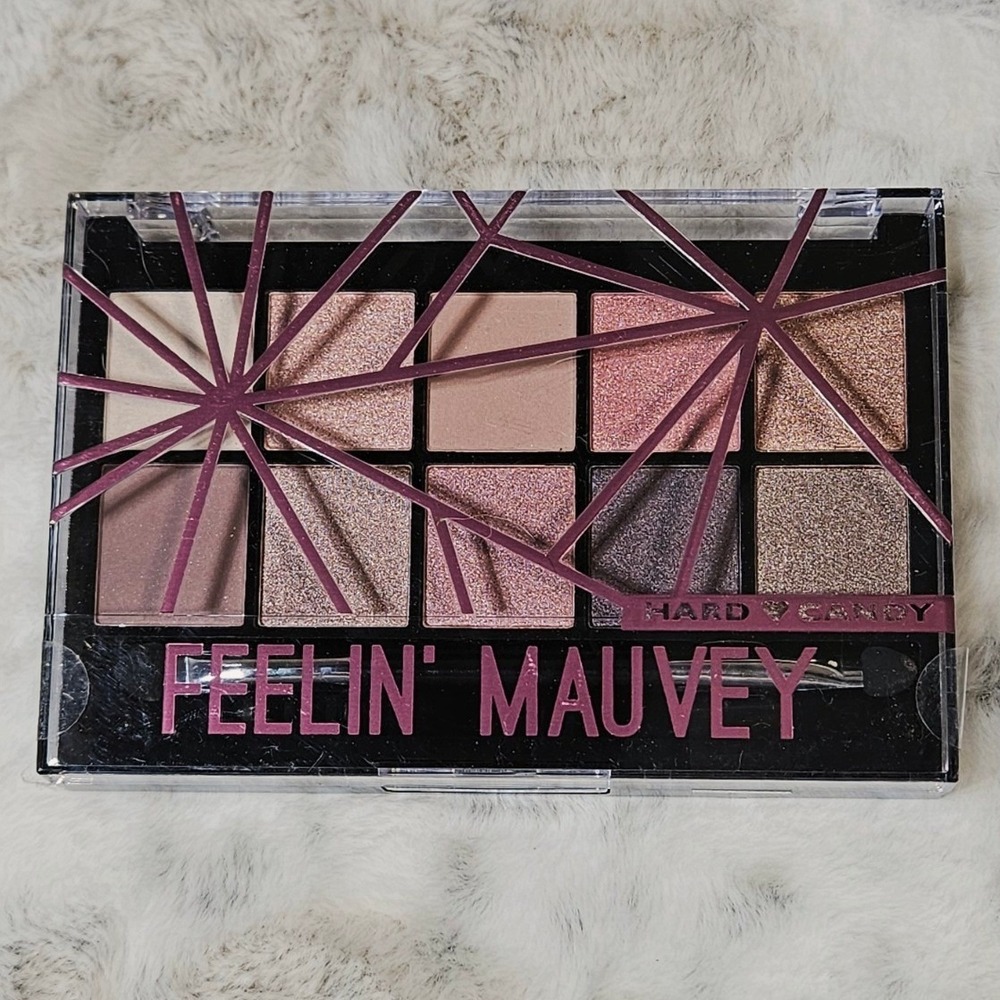 Hard Candy Mauve Look Pro Feelin Mauvey 1445 Eyeshadow Palette Shimmer Matte